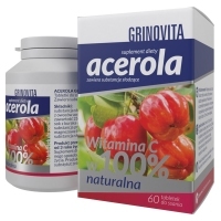 Acerola Grinovita x60 tabletek do ssania