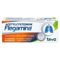Acetylcysteinum Flegamina 600mg x10 tabletek musujących