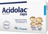 Acidolac caps x10 kapsułek