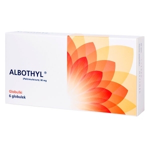 Albothyl 90mg x6 globulek dopochwowych
