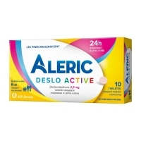 Aleric Deslo Active 2,5mg x10 tabletek ulegających rozpuszczeniu w jamie ustnej