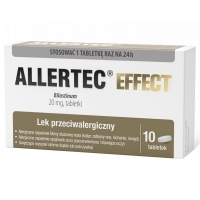 Allertec Effect 20mg x10 tabletek