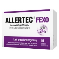 Allertec Fexo 120mg x10 tabletek