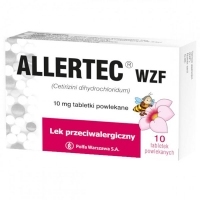 Allertec WZF 10mg x10 tabletek