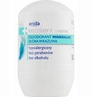 Anida MediSoft Sensitive dezodorant mineralny do skóry wrażliwej 50ml