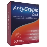 Antygrypin DZIEŃ x10 tabletek musujących
