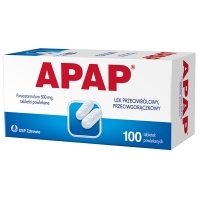 APAP 500mg x100 tabletek