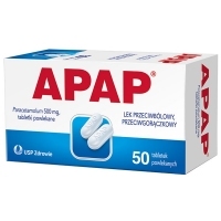 APAP 500mg x50 tabletek