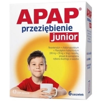 APAP Przeziębienie Junior x6 saszetek
