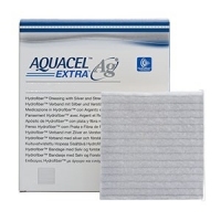 Aquacel Ag Extra opatrunek hydrowłóknisty 10cm x 10cm x1 sztuka