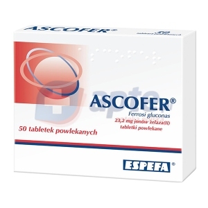 Ascofer x50 tabletek