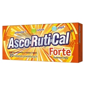 Ascorutical Forte x20 tabletek