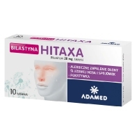 Bilastyna Hitaxa 20mg x10 tabletek