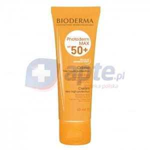 BIODERMA Photoderm SPF50+ Max Crème krem ochronny dla skóry suchej i normalnej 40ml