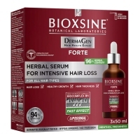 Bioxsine Forte serum przeciw silnemu wypadaniu włosów 3x50ml (ZESTAW)