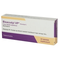 Bisacodyl (Fenolax) 5mg x30 tabletek <span style="color: #0000c0">(Import Równoległy)</span>