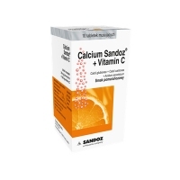 Calcium Sandoz + Vitamin C x10 tabletek musujących