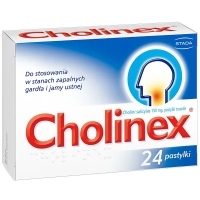 Cholinex 150mg x24 pastylki do ssania