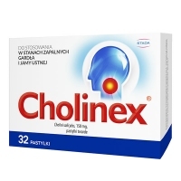 Cholinex 150mg x32 pastylki do ssania