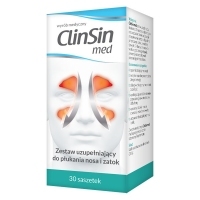ClinSin med Zestaw uzupełniający do płukania nosa i zatok x30 saszetek
