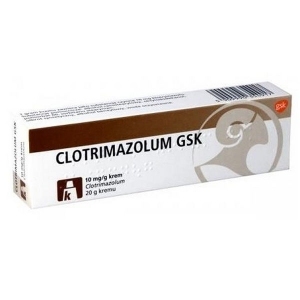 Clotrimazolum GSK 10mg/g krem 20g