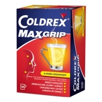 Coldrex MaxGrip cytrynowy x10 saszetek