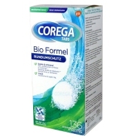 Corega Tabs Bio Formula tabletki do czyszczenia protez x136 tabletek <span style="color: #0000c0">(Import Równoległy)</span>