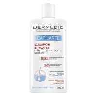 Dermedic Capilarte szampon kuracja stymulująca wzrost włosów 300ml <span style="color: #b40000">+ Dermedic Hydrain 3 płyn micelarny H2O 100ml GRATIS</span>