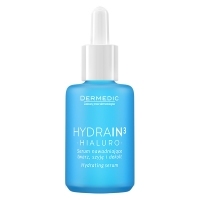 Dermedic Hydrain 3 serum nawadniające twarz, szyję i dekolt 30ml <span style="color: #b40000">+ Dermedic Hydrain 3 płyn micelarny H2O 100ml GRATIS</span>