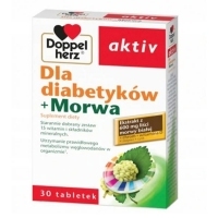 Doppelherz aktiv Dla diabetyków + Morwa x30 tabletek