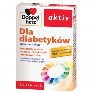 Doppelherz aktiv Dla diabetyków x30 tabletek