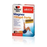 Doppelherz aktiv Magnez+Wapń Forte x30 tabletek