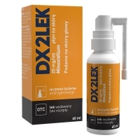 DX2LEK 20mg/ml płyn na skórę 60ml