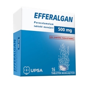 Efferalgan 500mg x16 tabletek musujących