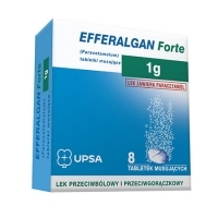 Efferalgan Forte 1000mg x8 tabletek musujących
