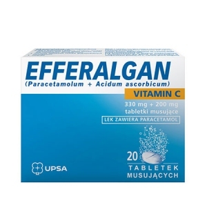 Efferalgan Vitamin C x20 tabletek musujących