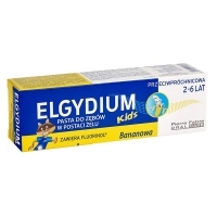 Elgydium Kids pasta do zębów dla dzieci o smaku bananowym 50ml