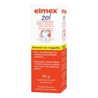 ELMEX żel do fluoryzacji zębów 25g