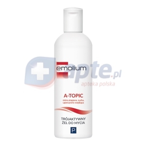 Emolium A-TOPIC trójaktywny żel do mycia 200ml