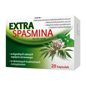 Extra Spasmina x20 kapsułek