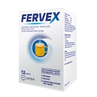 Fervex o smaku cytrynowym x12 saszetek