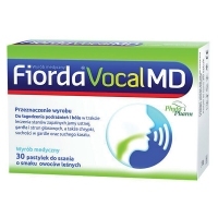 Fiorda Vocal MD o smaku owoców leśnych x30 pastylek do ssania