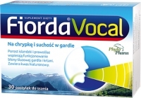 Fiorda Vocal x30 pastylek