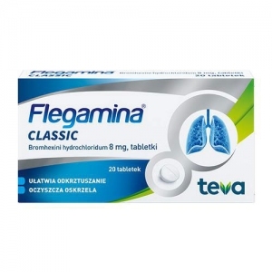 Flegamina 8mg x20 tabletek