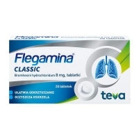 Flegamina Classic 8mg x20 tabletek