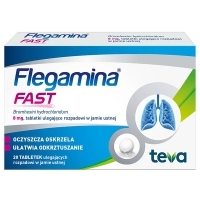 Flegamina Fast 8mg x20 tabletek