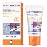 Flos-Lek Winter Care krem zimowy przeciwsłoneczny do twarzy SPF50+ 30ml