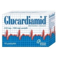 Glucardiamid x10 pastylek do ssania