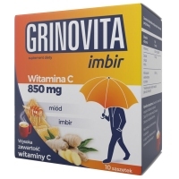 Grinovita (Gripovita) Imbir x10 saszetek