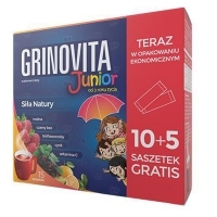Grinovita (Gripovita) Junior x10 + 5 saszetek